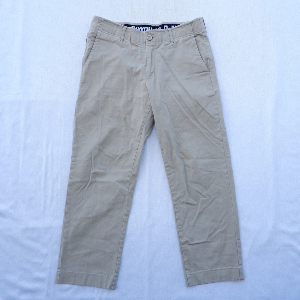 Dixxon Flannel Mens Chino Pants 34x32 D-Flexx Stretch Khaki Brown Beige